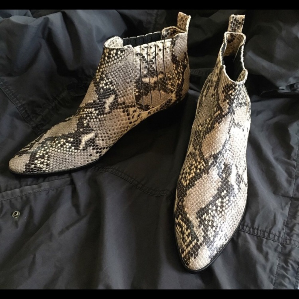 Modern Vice Snakeskin Boots